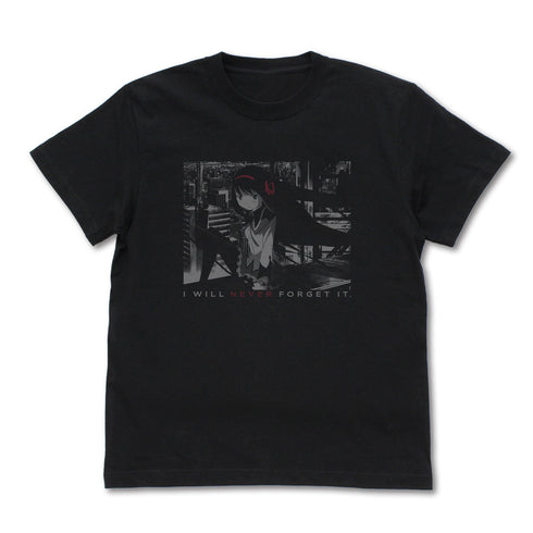 『魔法少女まどか☆マギカ 新編 叛逆の物語』暁美ほむらフォト Tシャツ ブラック XL